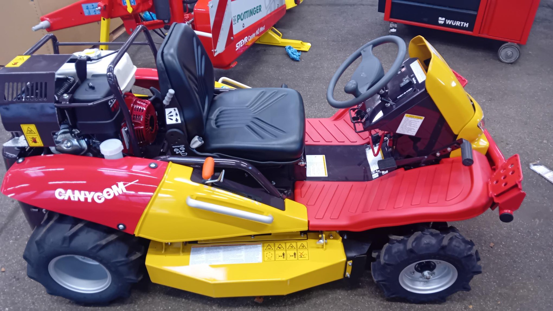 DIVERSE Canycom CMX 1402 Hochgrasmäher Honda