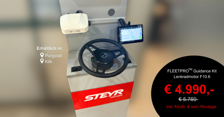 Neu: Präzisionslenksysteme