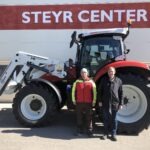Steyr Profi 6150 CVT + Hauer Frontlader XB 150