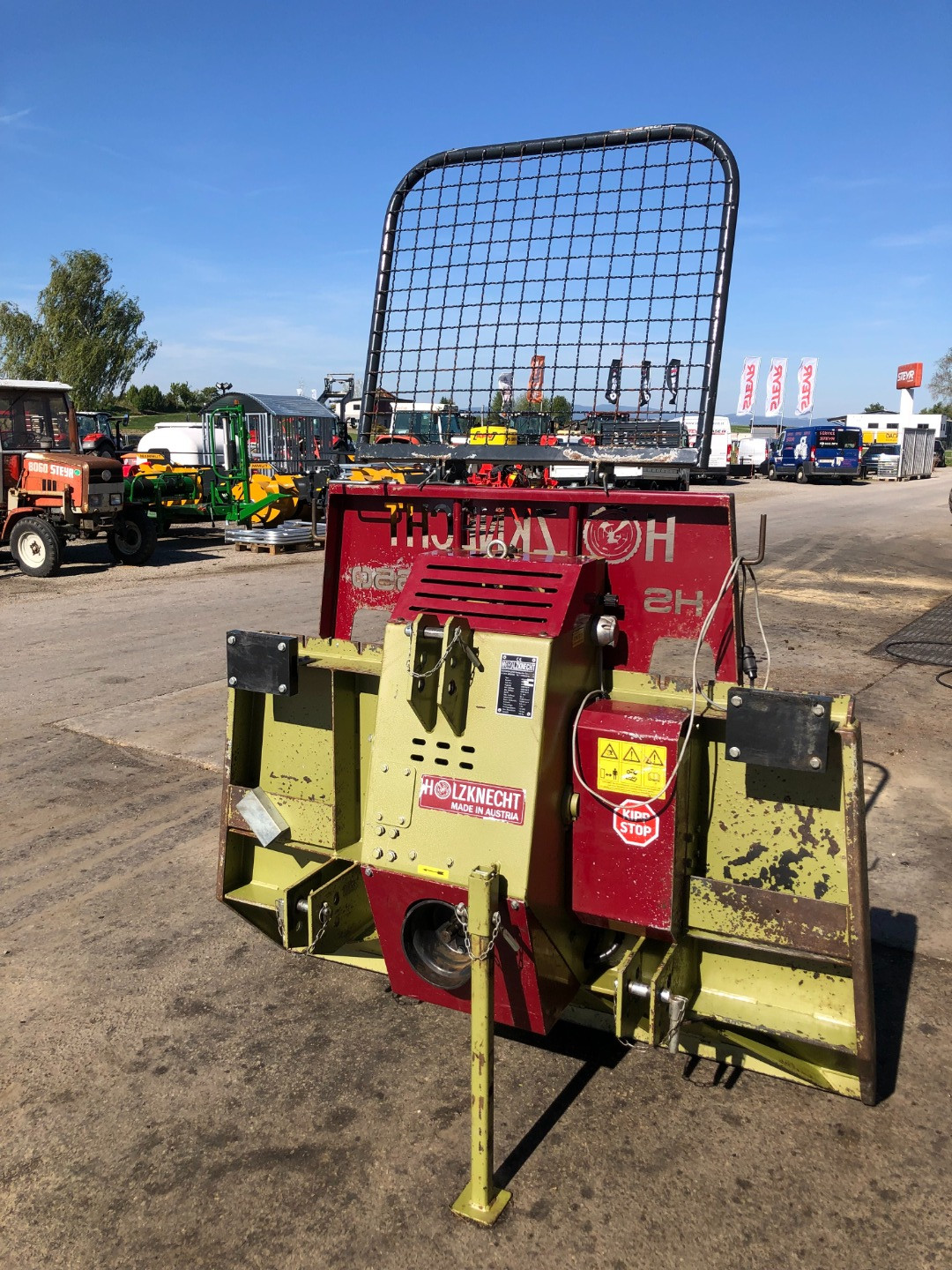HOLZKNECHT HS 650 Seilwinde mit Funkanlage